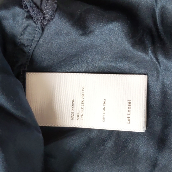 Kate Spade Saturday Silk-blend sleeveless top, 2, Blue - Picture 4 of 6